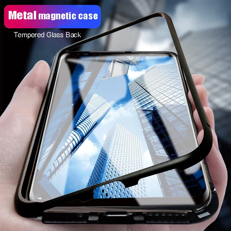 Magnetic Adsorption Shockproof Case For Samsung J4 Magnetic Adsorption Clear Glass Case For Sumsung J6 J8 2018 iPhone 7 X XR
Magnetic Adsorption Shockproof Case For Samsung J4 Magnetic Adsorption Clear Glass Case For Sumsung J6 J8 2018 iPhone 7 X XR