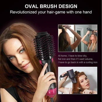 2 In 1 Hair Curler Infrared Negative Ion Hot Air Comb Curls Straight Hair Dual Use Multifunctional Modeling Comb 110V/240V
2 In 1 Hair Curler Infrared Negative Ion Hot Air Comb Curls Straight Hair Dual Use Multifunctional Modeling Comb 110V/240V