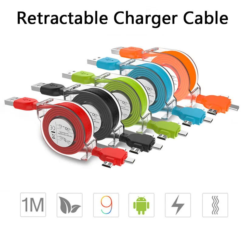 USB Charging Cable For Iphone X 8 7 6 5s Multi Fast Charging 3 in 1 Retractable Charger Cable for Xiaomi Redmi Note 5/S2 Samsung
USB Charging Cable For Iphone X 8 7 6 5s Multi Fast Charging 3 in 1 Retractable Charger Cable for Xiaomi Redmi Note 5/S2 Samsung