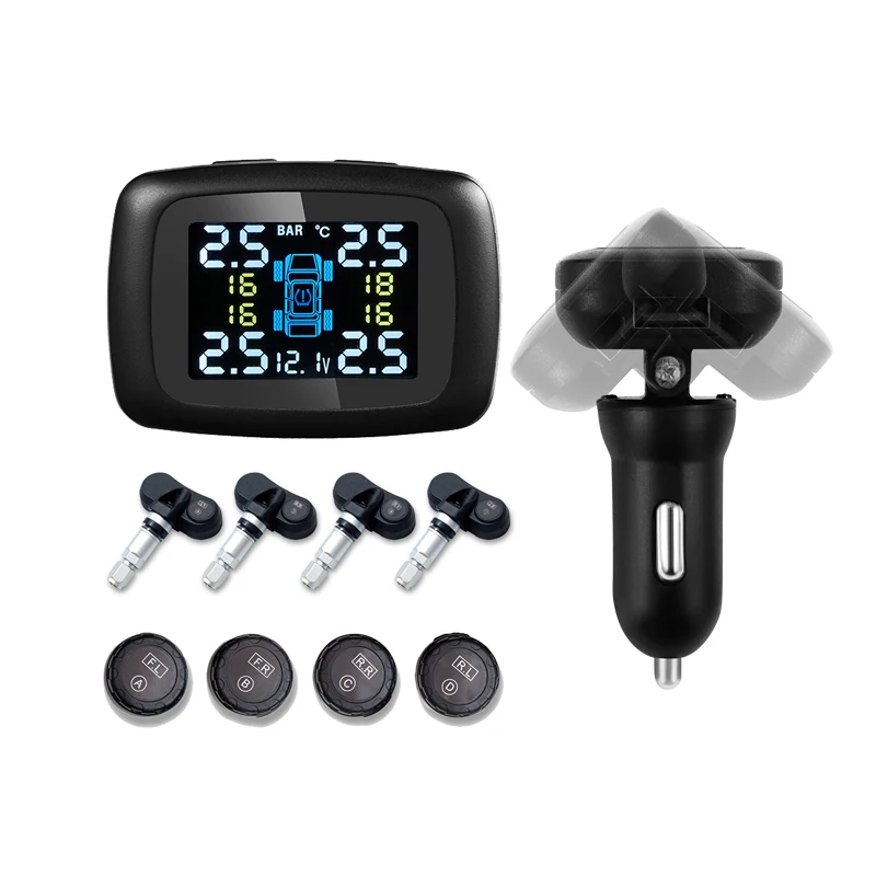 TPMS Tire Pressure Monitoring System Adjustable Display Tire Valve Caps With Pressure Sensor
TPMS Tire Pressure Monitoring System Adjustable Display Tire Valve Caps With Pressure Sensor