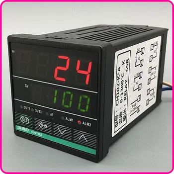 New Upper and lower limit temperature controller industrial equipment digital display thermometer automatic switch CH102
New Upper and lower limit temperature controller industrial equipment digital display thermometer automatic switch CH102