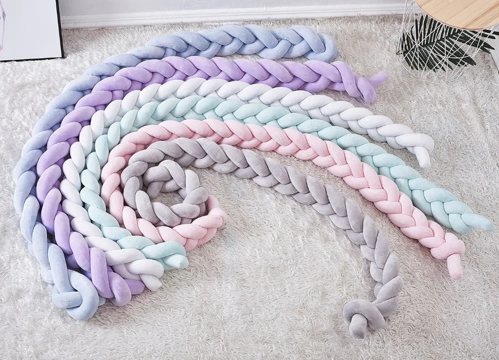 2m Baby Infant Bedding Bumper Collision Creeping Guardrail Bed Baby Crib Bumpers Safety Rail Protect the Baby Room Decoration
2m Baby Infant Bedding Bumper Collision Creeping Guardrail Bed Baby Crib Bumpers Safety Rail Protect the Baby Room Decoration