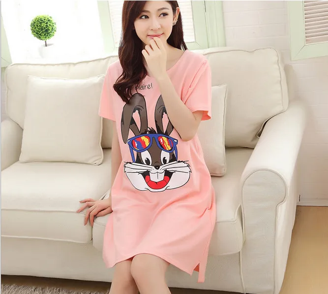 Free Shipping nightgown wearing female summer cotton short sleeve in bigger sizes fat mm pajamas leisure wear in summer
Free Shipping nightgown wearing female summer cotton short sleeve in bigger sizes fat mm pajamas leisure wear in summer