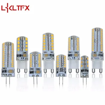 LKLTFX Hight power G9 G4 DC12V led lights corn lamp AC220V 3014 2835LED Crystal Silicone Candle Replace 20-40W halogen free
LKLTFX Hight power G9 G4 DC12V led lights corn lamp AC220V 3014 2835LED Crystal Silicone Candle Replace 20-40W halogen free