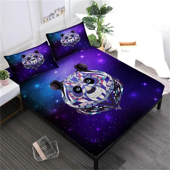 Cute Animal Panda With Bear Print Bed Sheets Colorful Galaxy Fitted Sheet White Purple Bed Linens Soft Bedclothes Pillowcase
Cute Animal Panda With Bear Print Bed Sheets Colorful Galaxy Fitted Sheet White Purple Bed Linens Soft Bedclothes Pillowcase