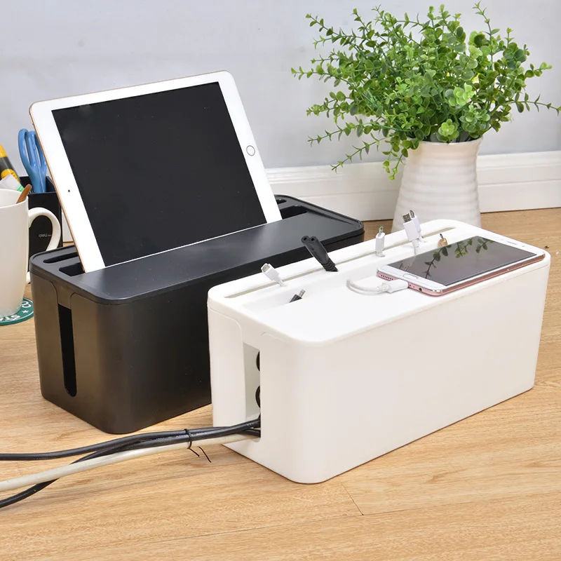 1PC Plastic Wire Storage Box Power Line Storage organizer Cable collect Cases Junction Can Power Strip Cord Storage Box OK 0687
1PC Plastic Wire Storage Box Power Line Storage organizer Cable collect Cases Junction Can Power Strip Cord Storage Box OK 0687