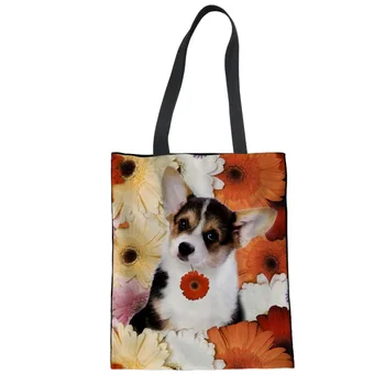THIKIN Handbags Women Canvas Beach Bag 3D Animals Dogs Cats Pattern for Shoulder Bag Women Large Capacity Canvas Handbag
THIKIN Handbags Women Canvas Beach Bag 3D Animals Dogs Cats Pattern for Shoulder Bag Women Large Capacity Canvas Handbag