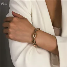 AOMU-Exaggeration-Boho-Geometric-Rectangle-Bracelet-Metal-Gold-Color-Opening-Bracelet-For-Women-Girls-Jewelry-Gift