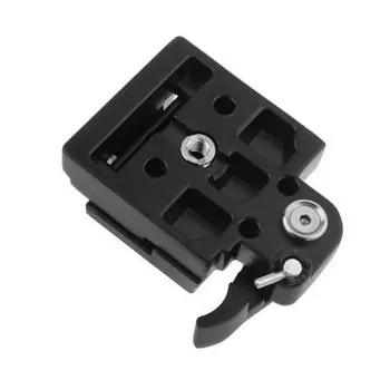 Tripod Quick Release Plate Screw Adapter Clamp Camera Mount Head For SLR Camera Stabilizer Assembly With Safety Lock
Tripod Quick Release Plate Screw Adapter Clamp Camera Mount Head For SLR Camera Stabilizer Assembly With Safety Lock