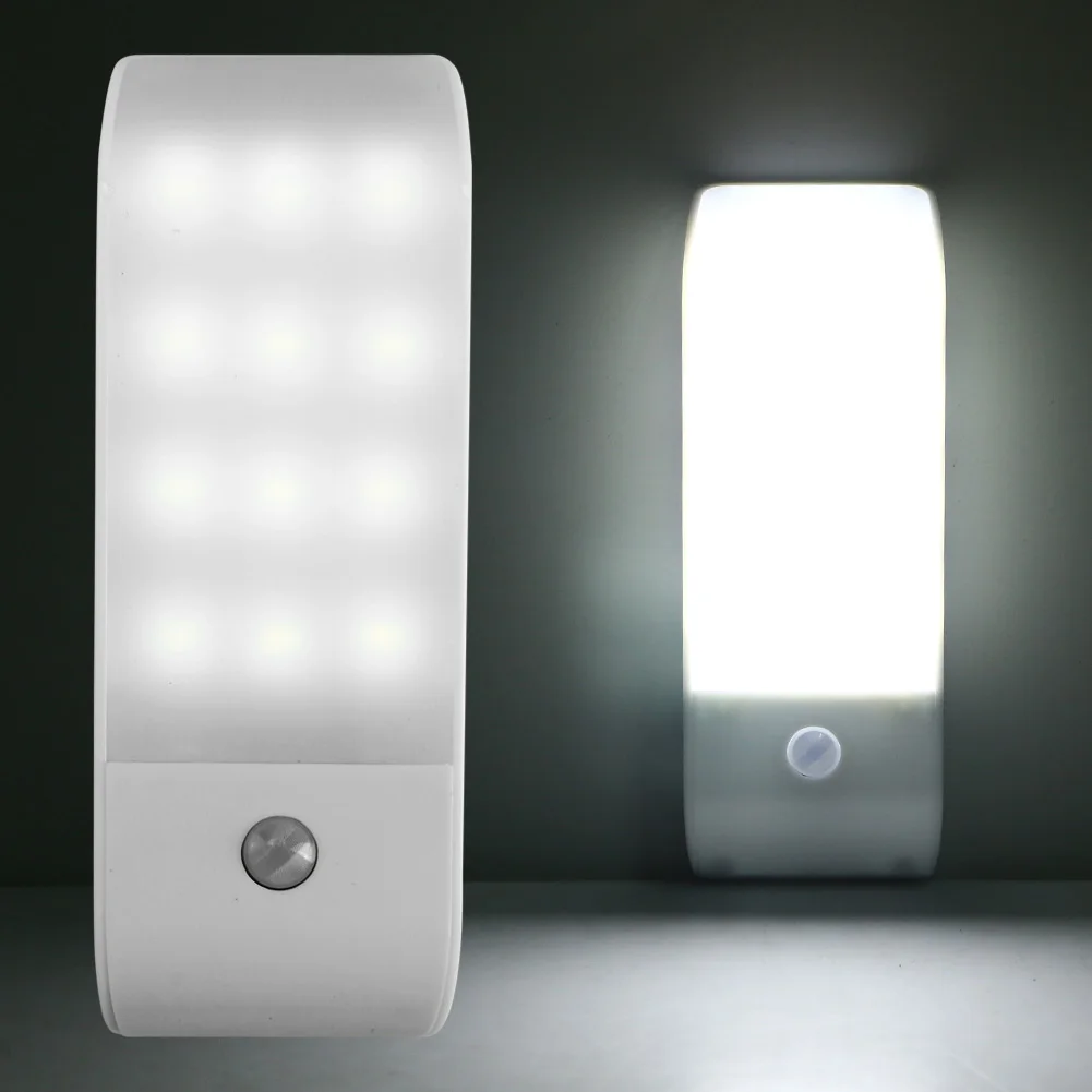 1pc Motion Sensor Night Light Potable 12 LED Closet Lights USB Wireless Cabinet IR Infrared Motion Detector Wall Lamp
1pc Motion Sensor Night Light Potable 12 LED Closet Lights USB Wireless Cabinet IR Infrared Motion Detector Wall Lamp