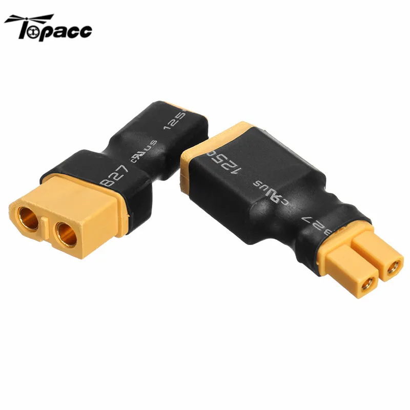 High Quality 1Pair XT60 Female Male Plug To XT30 Female Male Plug Nylon Connector For Helicopter Quadcopter Spare Parts
High Quality 1Pair XT60 Female Male Plug To XT30 Female Male Plug Nylon Connector For Helicopter Quadcopter Spare Parts