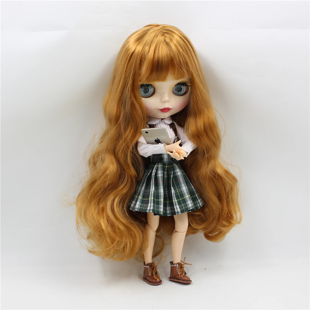 Clothes For 1/6 Blyth Doll Suspender Dress Plaid Skirt with White Shirt Licca ICY Body Free Shipping
Clothes For 1/6 Blyth Doll Suspender Dress Plaid Skirt with White Shirt Licca ICY Body Free Shipping