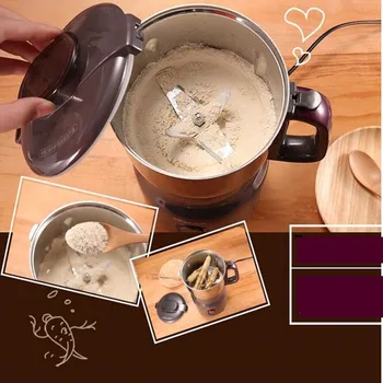 220V Multifunctional Electric Coffee Grinder Ultra Fine Power Grinder Machine Stainless Steel Electric Mixer Blender EU/AU/UK/US
220V Multifunctional Electric Coffee Grinder Ultra Fine Power Grinder Machine Stainless Steel Electric Mixer Blender EU/AU/UK/US