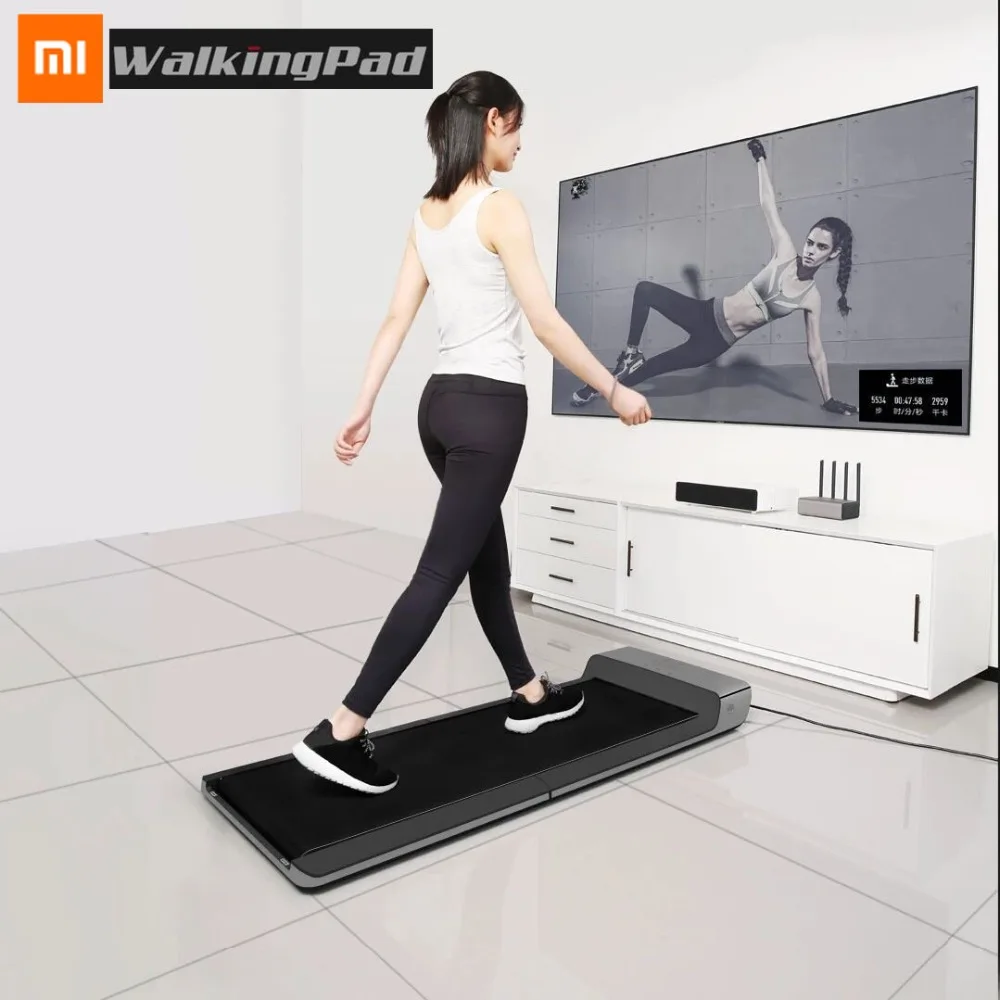Original Xiaomi Mijia WalkingPad A1 Exercise Machine Foldable Household Non-flat Treadmill Smart Control of Speed Mijia App
Original Xiaomi Mijia WalkingPad A1 Exercise Machine Foldable Household Non-flat Treadmill Smart Control of Speed Mijia App