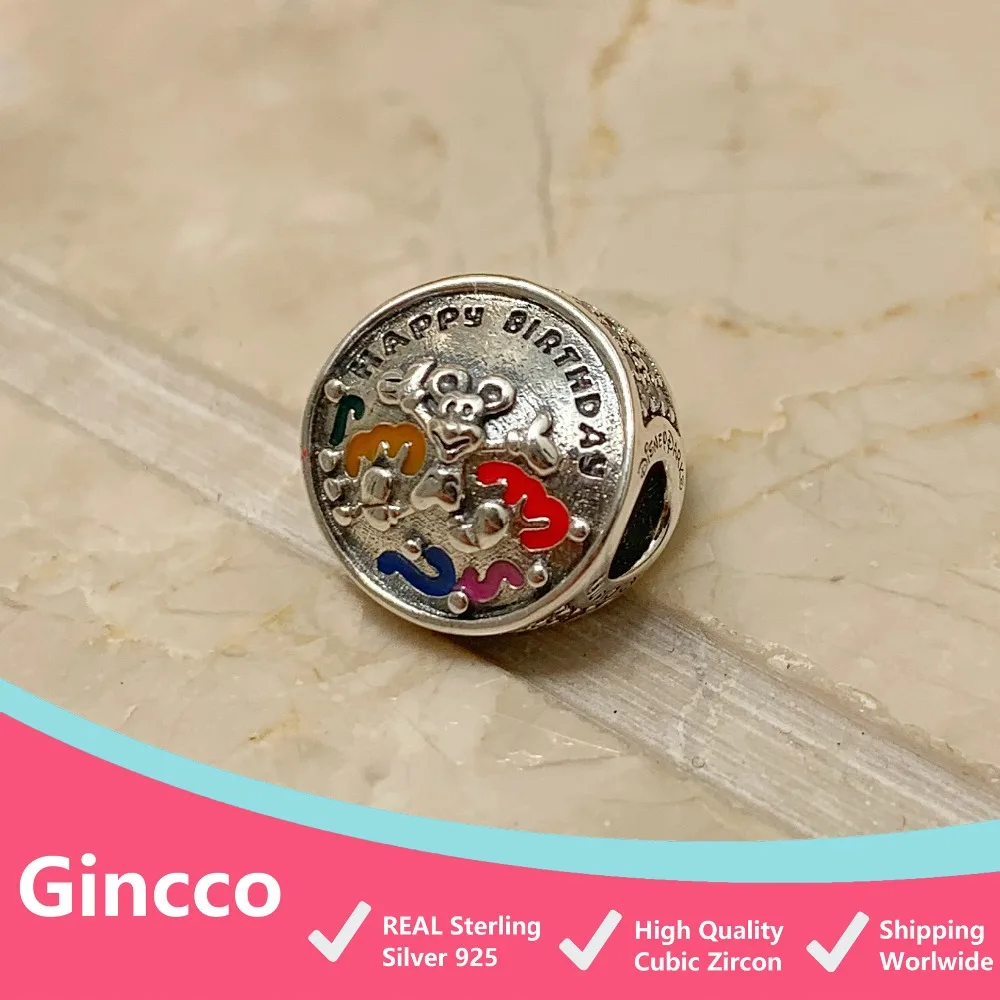 Happy Birthday - Mickey Charm fit Original Pandora Charm Bracelet DIY Sterling Silver 925 Charm Gift
Happy Birthday - Mickey Charm fit Original Pandora Charm Bracelet DIY Sterling Silver 925 Charm Gift