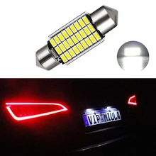 BOAOSI 1x Canbus אין שגיאת 36 MM C5W LED לוחית רישוי אור עבור מרצדס בנץ W208 W209 W203 W169 W210 w211 W212 AMG CLK(China)