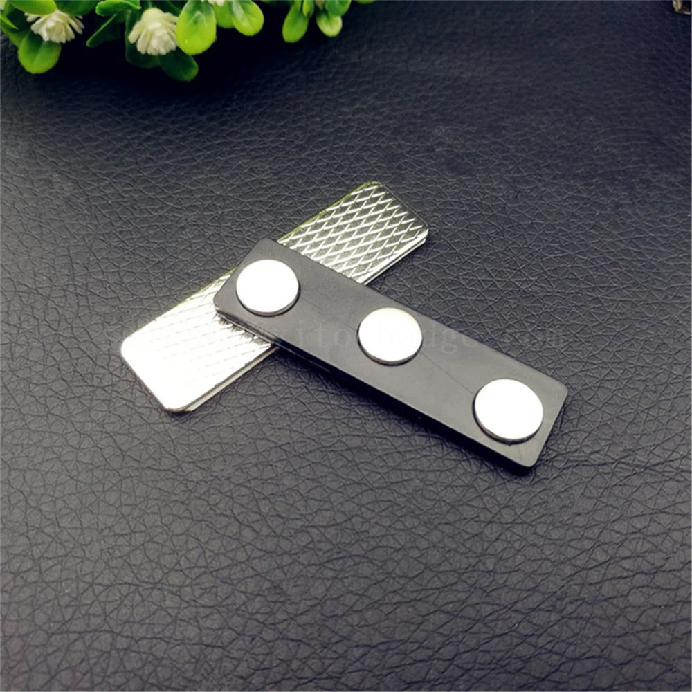 10pcs 45*13mm Whosale Security Strong Black Magnetic Name Tag Badge Fastener ID Holder Strong Badge Holder Magnet Factory Price
10pcs 45*13mm Whosale Security Strong Black Magnetic Name Tag Badge Fastener ID Holder Strong Badge Holder Magnet Factory Price
