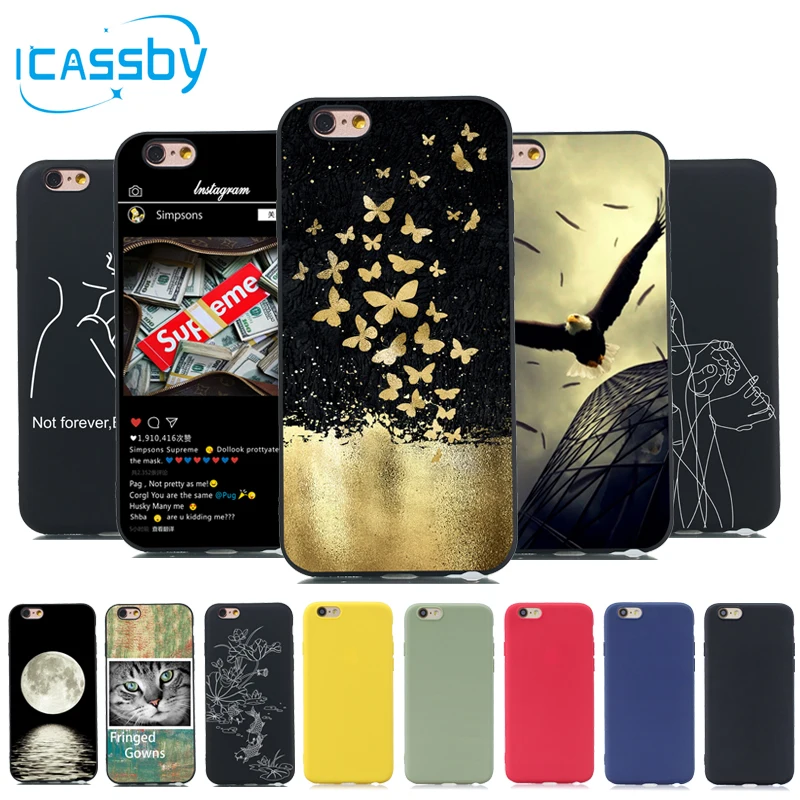 Silicone Cases For iPhone 6S Cover Silicon Colorful Back Case Cover For iPhone 6 Protect Phone Shell For iPhone 6 S Coque Bags
Silicone Cases For iPhone 6S Cover Silicon Colorful Back Case Cover For iPhone 6 Protect Phone Shell For iPhone 6 S Coque Bags