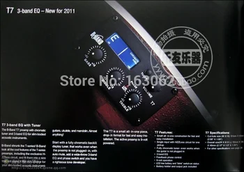 2019 New + Guitar Factory + Finland Original B BAND T7 Acoustic Guitar pickup B-Band t7 pickup used in thin acoustic guitar body
2019 New + Guitar Factory + Finland Original B BAND T7 Acoustic Guitar pickup B-Band t7 pickup used in thin acoustic guitar body