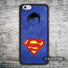 Classic Blue Superman Case For iPhone 7 6 6s Plus 5 5s SE 5c and For iPod 5 Retro High Quality Phone Cover