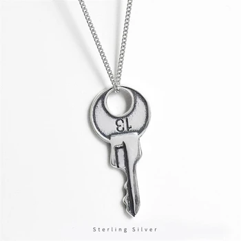 Vintage Silver Lock Key Pendant Necklaces For Women 925 Sterling Sliver Charms Chokers Necklaces Minimalist Layered Choker
Vintage Silver Lock Key Pendant Necklaces For Women 925 Sterling Sliver Charms Chokers Necklaces Minimalist Layered Choker