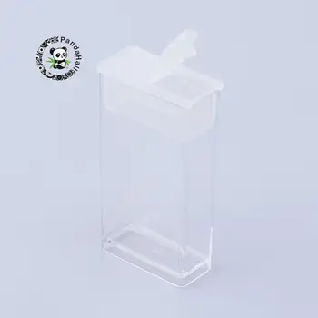 192pcs Plastic Bead Storage Containers Rectangle Clear for Jewelry 50x27x12mm Hole: 9x10mm
192pcs Plastic Bead Storage Containers Rectangle Clear for Jewelry 50x27x12mm Hole: 9x10mm