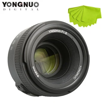 YONGNUO YN50mm F1.8 Large Aperture Auto Focus Lens For Nikon D800 D300 D700 D3200 D3300 D5100 D5200 D5300 DSLR Camera Lens
YONGNUO YN50mm F1.8 Large Aperture Auto Focus Lens For Nikon D800 D300 D700 D3200 D3300 D5100 D5200 D5300 DSLR Camera Lens
