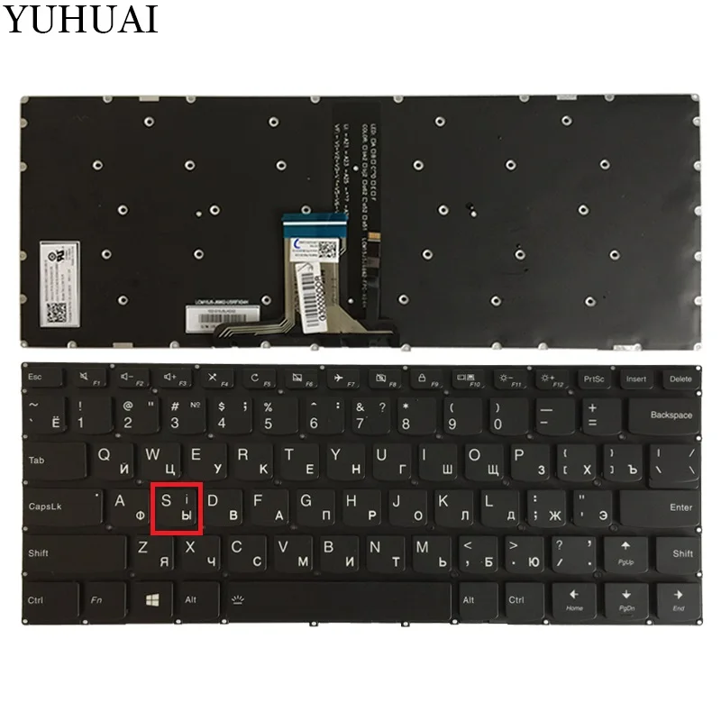 NEW Russian keyboard For Lenovo YOGA 510-14 510-14AST 510-14IKB 510-14ISK RU laptop keyboard with backlight
NEW Russian keyboard For Lenovo YOGA 510-14 510-14AST 510-14IKB 510-14ISK RU laptop keyboard with backlight