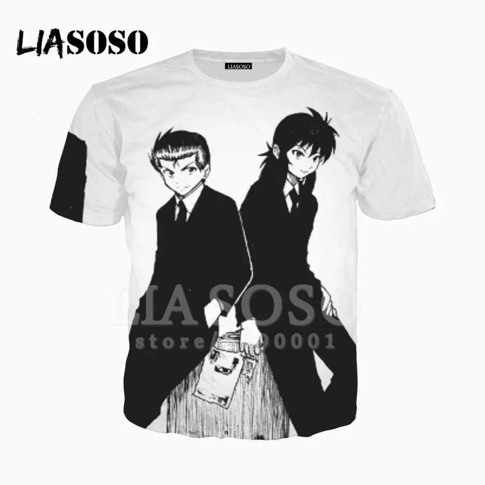 LIASOSO T-shirt 3D Print Unisex O-Neck Japan Anime YuYu Hakusho Hispter Casual TShirt Harajuku Cool Tops Dropshipping A700
LIASOSO T-shirt 3D Print Unisex O-Neck Japan Anime YuYu Hakusho Hispter Casual TShirt Harajuku Cool Tops Dropshipping A700