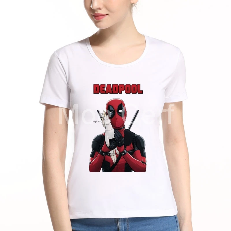 MOE CERF New Arrive Deadpool Hijack Unicorn T Shirt Women Summer Funny 3D Printed Shirts Harajuku Casual Female Tee Tops L1-M-9
MOE CERF New Arrive Deadpool Hijack Unicorn T Shirt Women Summer Funny 3D Printed Shirts Harajuku Casual Female Tee Tops L1-M-9