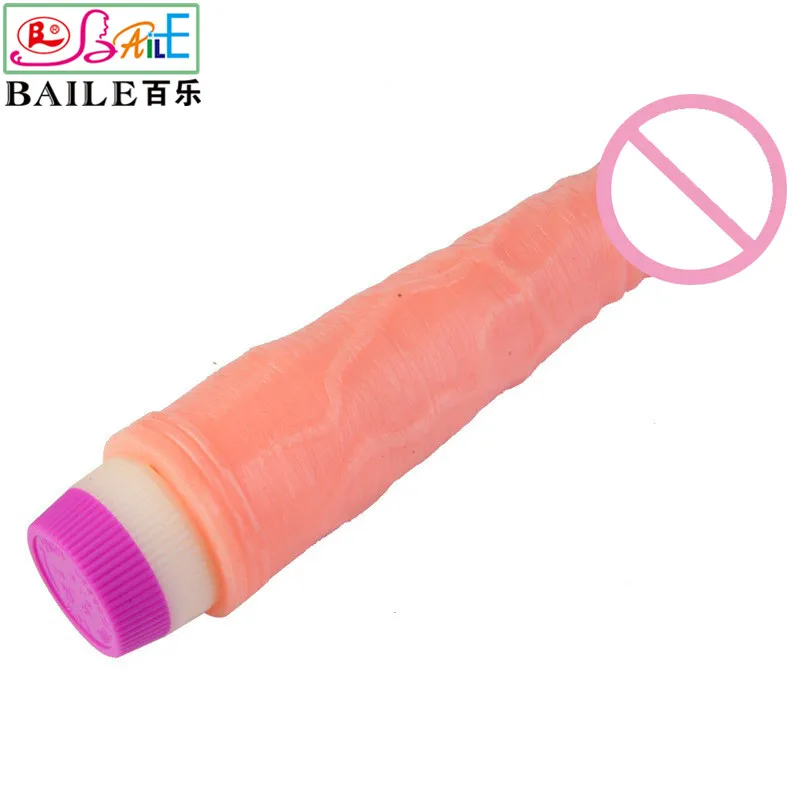 Вибратор Силиконовый Плоть