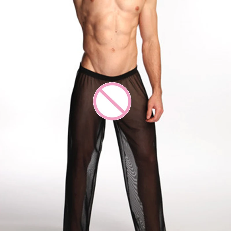 2017 Fashion Brand Mesh Transparent Men Sexy Soft Comfortable Long Pajama Bottoms Gay Funny Silk Lounge Bottoms Loungewear
2017 Fashion Brand Mesh Transparent Men Sexy Soft Comfortable Long Pajama Bottoms Gay Funny Silk Lounge Bottoms Loungewear