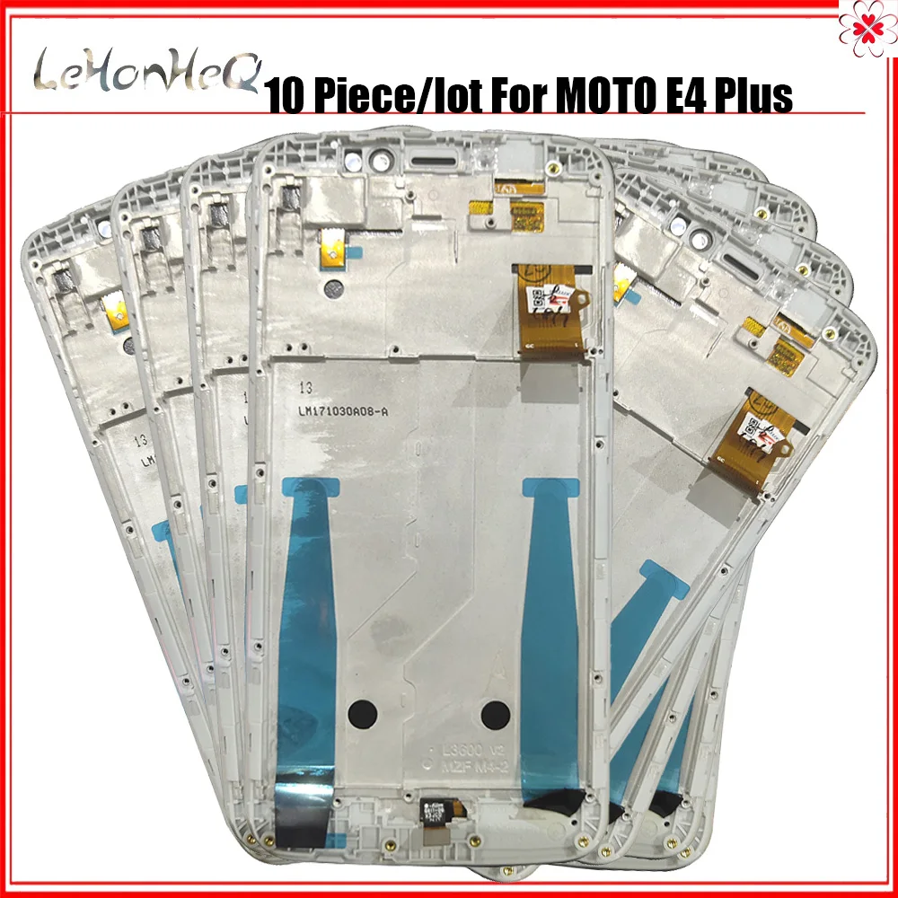 10 Piece/lot For Motorola MOTO E4 Plus XT1770 XT1773 LCD Display Touch screen Digitizer sensor Glass 5.5" with Frame Assembly
10 Piece/lot For Motorola MOTO E4 Plus XT1770 XT1773 LCD Display Touch screen Digitizer sensor Glass 5.5" with Frame Assembly
