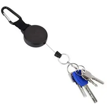 50pcs Quick Release Retractable Keychain Steel Wire Recoil Key Chains EDC Return Key Ring Key Chain Outdoor Camping Travel Kit
50pcs Quick Release Retractable Keychain Steel Wire Recoil Key Chains EDC Return Key Ring Key Chain Outdoor Camping Travel Kit