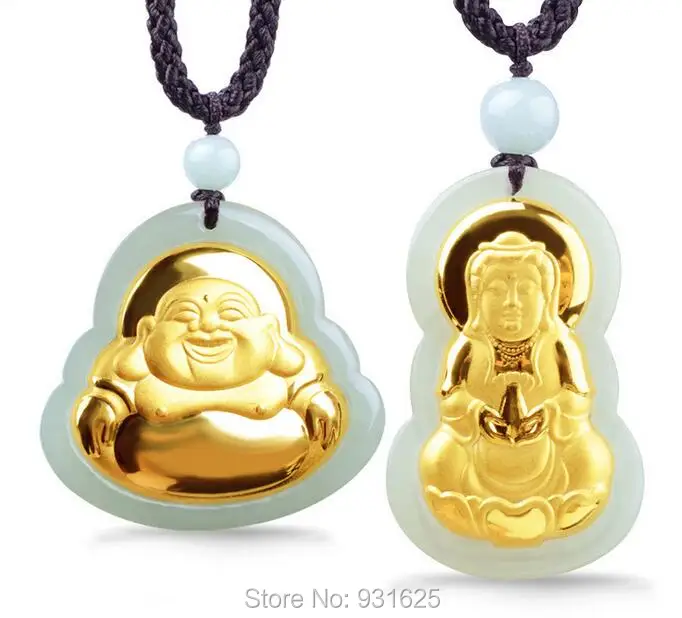 Natural HeTian Yu 100% Pure Solid 18 K Gold Buddha Kwan-Yin Lucky Amulet Pendant + Necklace + Certificate Fine Jewelry
Natural HeTian Yu 100% Pure Solid 18 K Gold Buddha Kwan-Yin Lucky Amulet Pendant + Necklace + Certificate Fine Jewelry