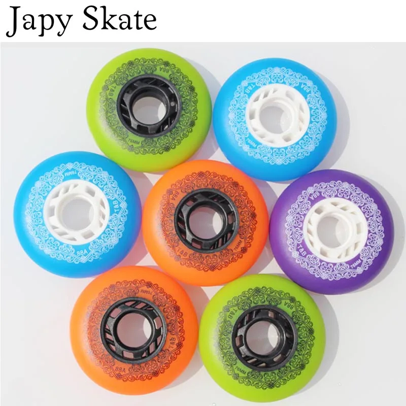 Japy Skate 88A T&B Roller Skating Wheels Professional Slalom Sliding Inline Skates Wheel SEBA Powerslide Patine
Japy Skate 88A T&B Roller Skating Wheels Professional Slalom Sliding Inline Skates Wheel SEBA Powerslide Patine
