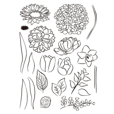 Creative Floral Transparent Clear Silicone Stamp/Seal for DIY Scrapbooking/Photo Album Cards Decorative Clear Stamps 6x8inches
Creative Floral Transparent Clear Silicone Stamp/Seal for DIY Scrapbooking/Photo Album Cards Decorative Clear Stamps 6x8inches