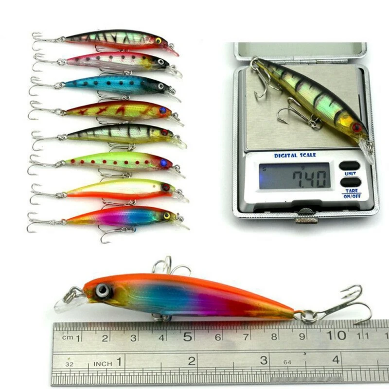 43 Pcs Mixed Artificial Fishing Lure Fishing Lure Set Hard Bait Kit bait Fishing Attractive Strongly bait
43 Pcs Mixed Artificial Fishing Lure Fishing Lure Set Hard Bait Kit bait Fishing Attractive Strongly bait