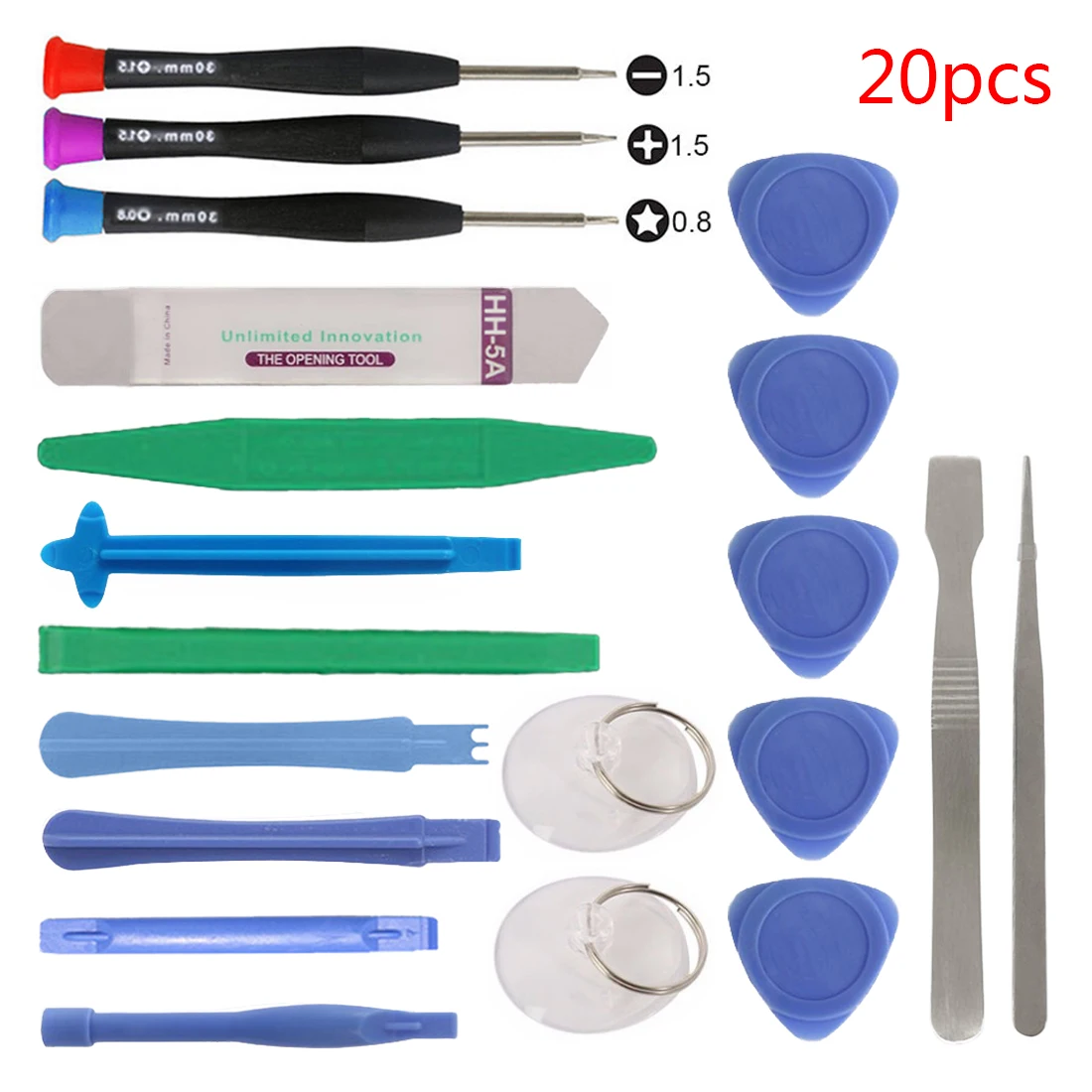 20 In 1 Cell Phones Opening Pry Tools Mobile Phone Smartphone Repair Tool Kit Screwdriver Set For iPhone Samsung Accessory
20 In 1 Cell Phones Opening Pry Tools Mobile Phone Smartphone Repair Tool Kit Screwdriver Set For iPhone Samsung Accessory