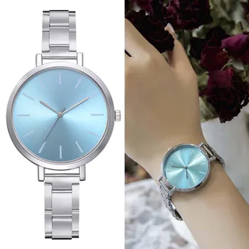7 Colors Casual Women Lady Girl Student Wrist Quartz Watch Round Simple Alloy Strap Gift Business LL@17
7 Colors Casual Women Lady Girl Student Wrist Quartz Watch Round Simple Alloy Strap Gift Business LL@17