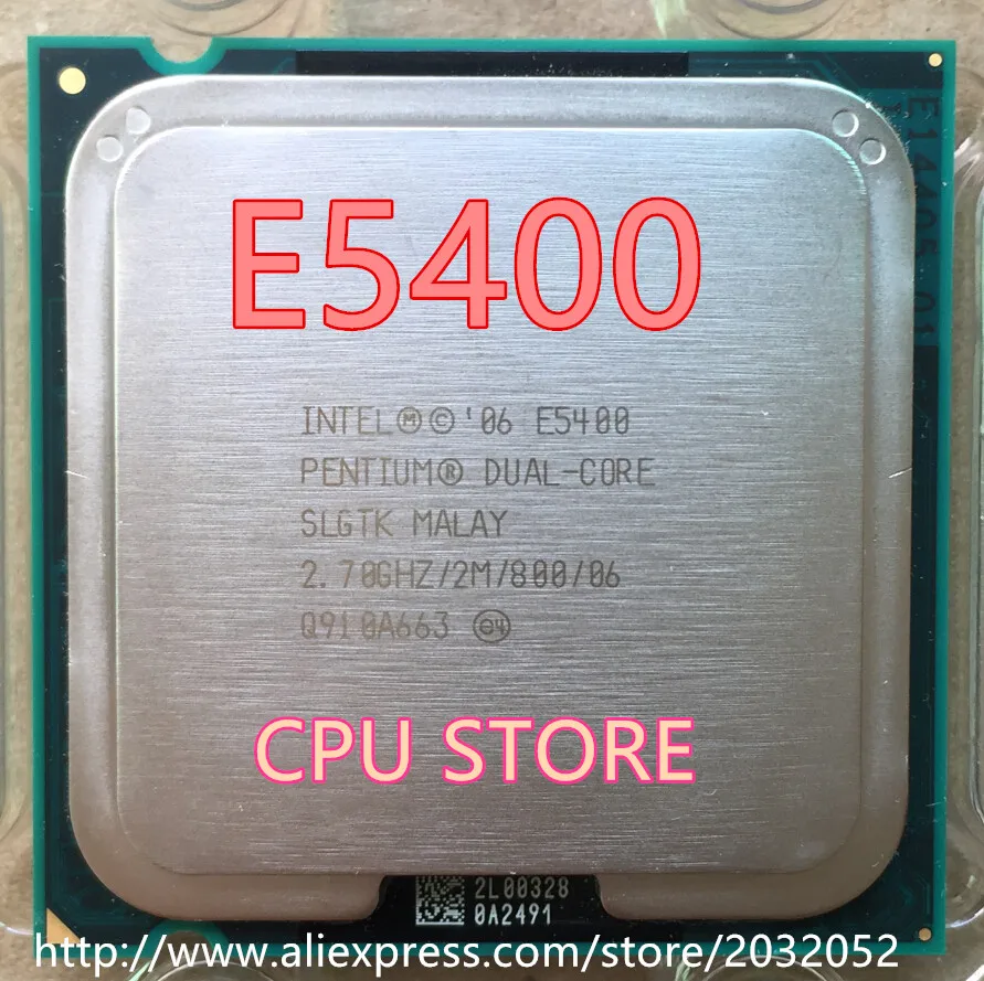 lntel E5400 Desktop computer processor used cpu dual core 2 Duo Cpu 2.7GHz 2MB/800MHz LGA 775 working 100%
lntel E5400 Desktop computer processor used cpu dual core 2 Duo Cpu 2.7GHz 2MB/800MHz LGA 775 working 100%