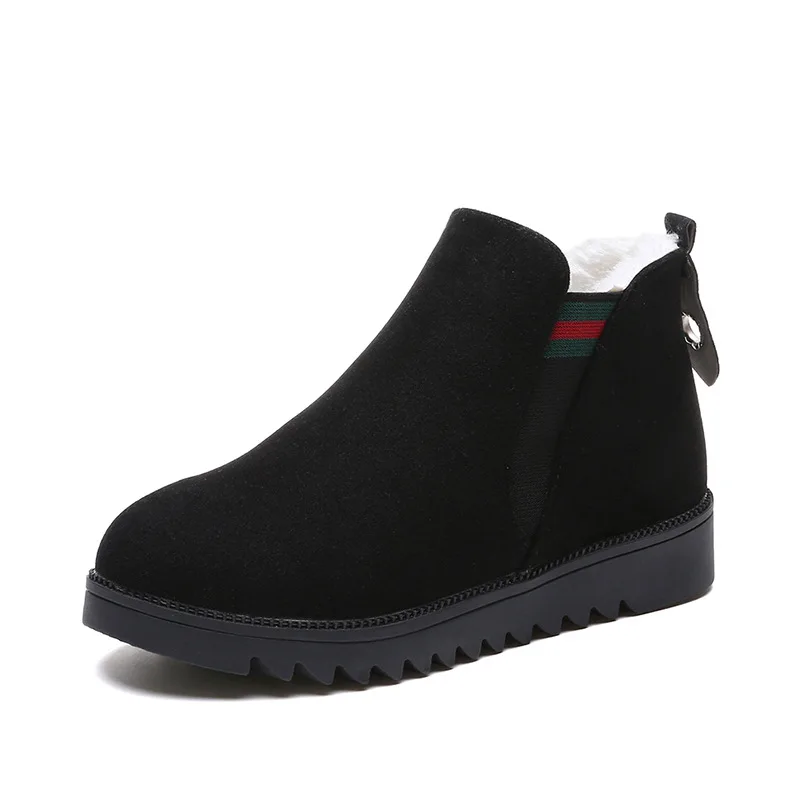 2019 autumn and winter Martin boots thick-soled cotton boots elastic flat with velvet women's boots black ljj 0220
2019 autumn and winter Martin boots thick-soled cotton boots elastic flat with velvet women's boots black ljj 0220