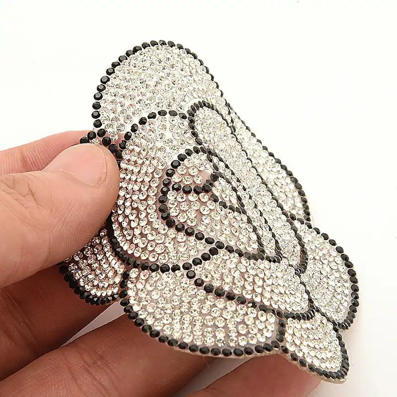 rhinestone patches for jeans