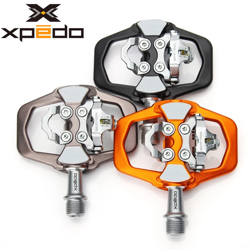Xpedo XCF12AC Ultralight 295g Mountain Bike Clipless Pedal with 3 Bearing High Strength alloy MTB bike self-locking pedals
Xpedo XCF12AC Ultralight 295g Mountain Bike Clipless Pedal with 3 Bearing High Strength alloy MTB bike self-locking pedals