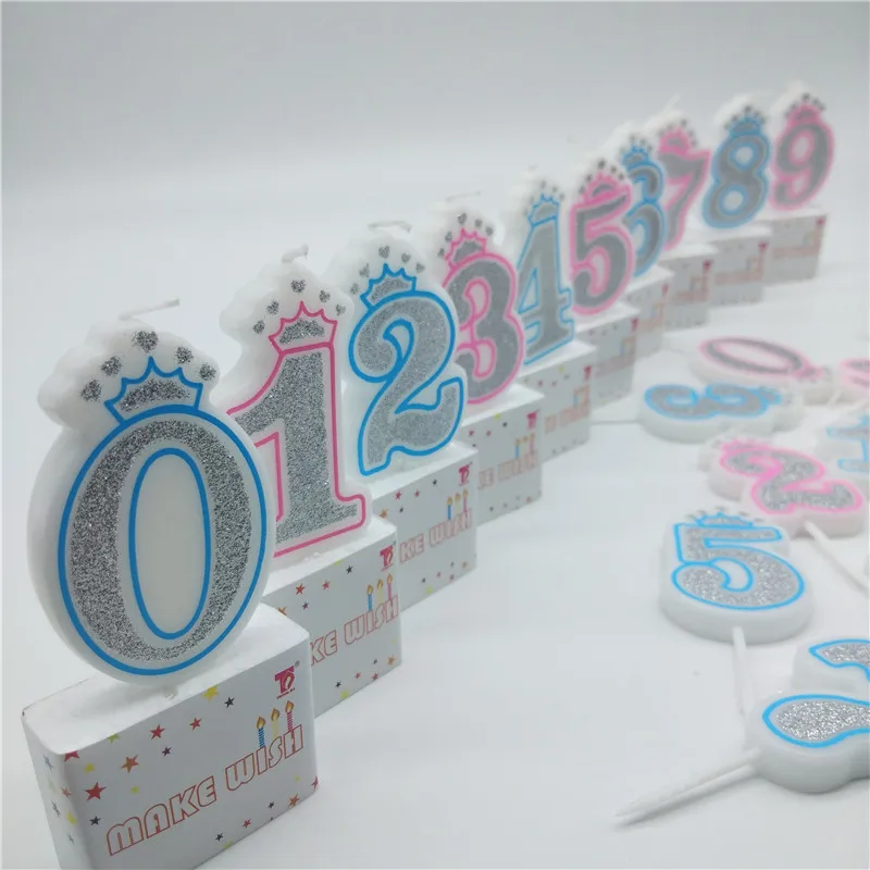 Number 0 1 2 3 4 5 6 7 8 9 Candles Shinning Sliver Pink Blue Crown Candles for Kids Girls Boys Birthday Party Cake Decorations
Number 0 1 2 3 4 5 6 7 8 9 Candles Shinning Sliver Pink Blue Crown Candles for Kids Girls Boys Birthday Party Cake Decorations