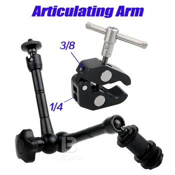 Free Shipping 11 Inch Articulating Magic Arm & Adjustable Rod Clamp for Mounting HDMI Monitor LED Lights Max Load 2KG
Free Shipping 11 Inch Articulating Magic Arm & Adjustable Rod Clamp for Mounting HDMI Monitor LED Lights Max Load 2KG