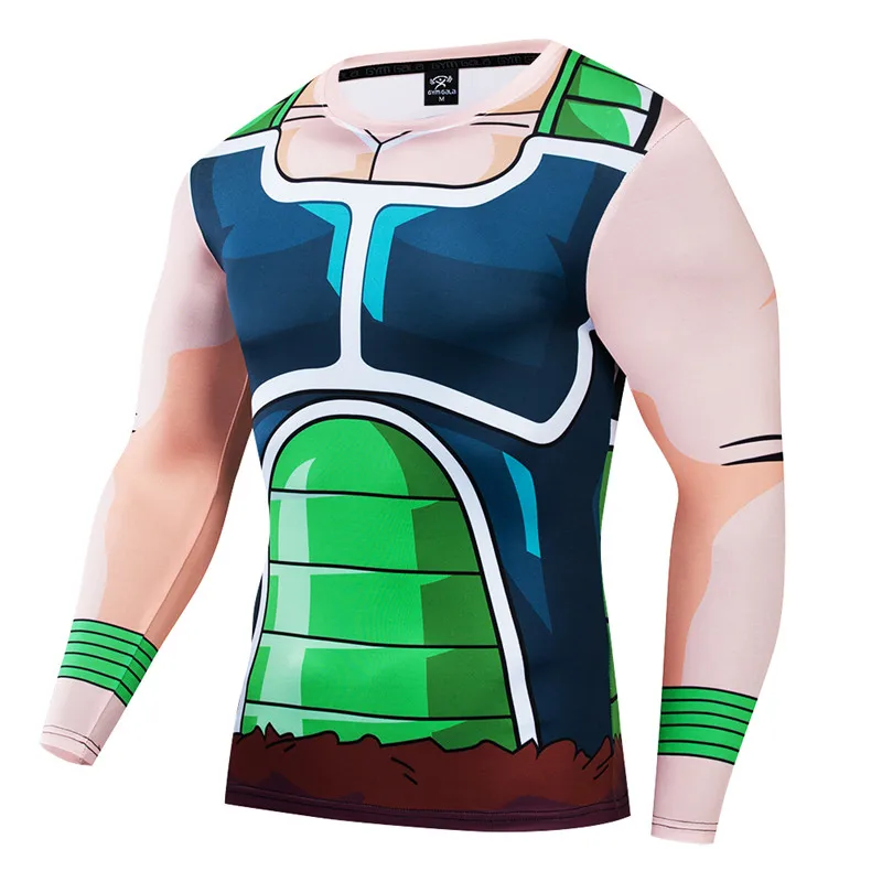 2019 New Dragon Ball Son Goku Anime Cartoon 3D Running Shirt Men's Rashgard Long Sleeve Gym Shirt Compression Sport shirts
2019 New Dragon Ball Son Goku Anime Cartoon 3D Running Shirt Men's Rashgard Long Sleeve Gym Shirt Compression Sport shirts