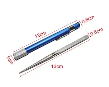 Multifunctional Electroplating diamond Grit Sharpener Pen-File Pocket hunting Kitchen Knife Fishing Hook Tools
Multifunctional Electroplating diamond Grit Sharpener Pen-File Pocket hunting Kitchen Knife Fishing Hook Tools