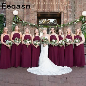 vestidos de madrinha Chiffon Long Bridesmaid Dresses 2020 Halter Backless A Line Sleeveless Party Gown for Weddings Cheap
vestidos de madrinha Chiffon Long Bridesmaid Dresses 2020 Halter Backless A Line Sleeveless Party Gown for Weddings Cheap