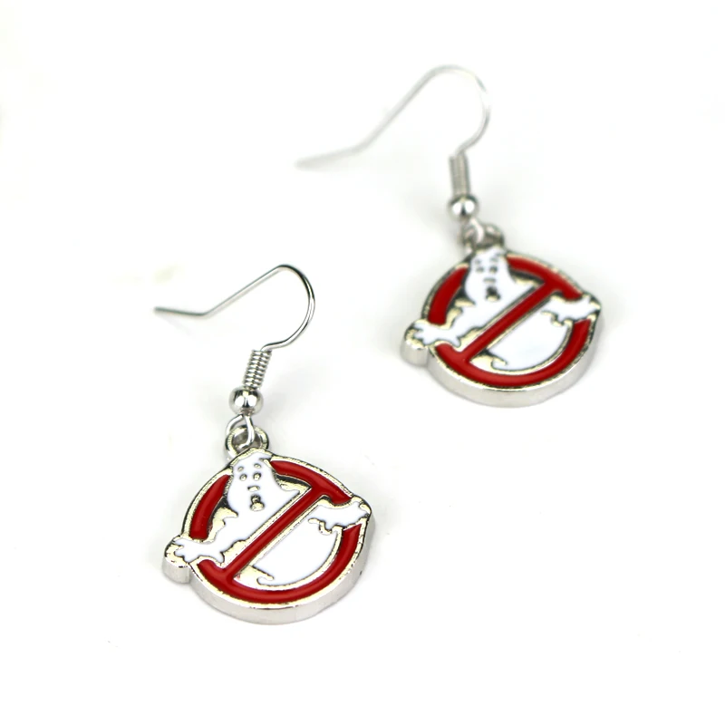 Ghostbusters Earrings Silver Red White Enamel Ghost Death Pendant Ghostbusters Logo Drop Earrings Halloween Gift-15
Ghostbusters Earrings Silver Red White Enamel Ghost Death Pendant Ghostbusters Logo Drop Earrings Halloween Gift-15